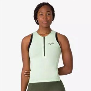 Rapha Women’s Half Zip Tank, Size Med